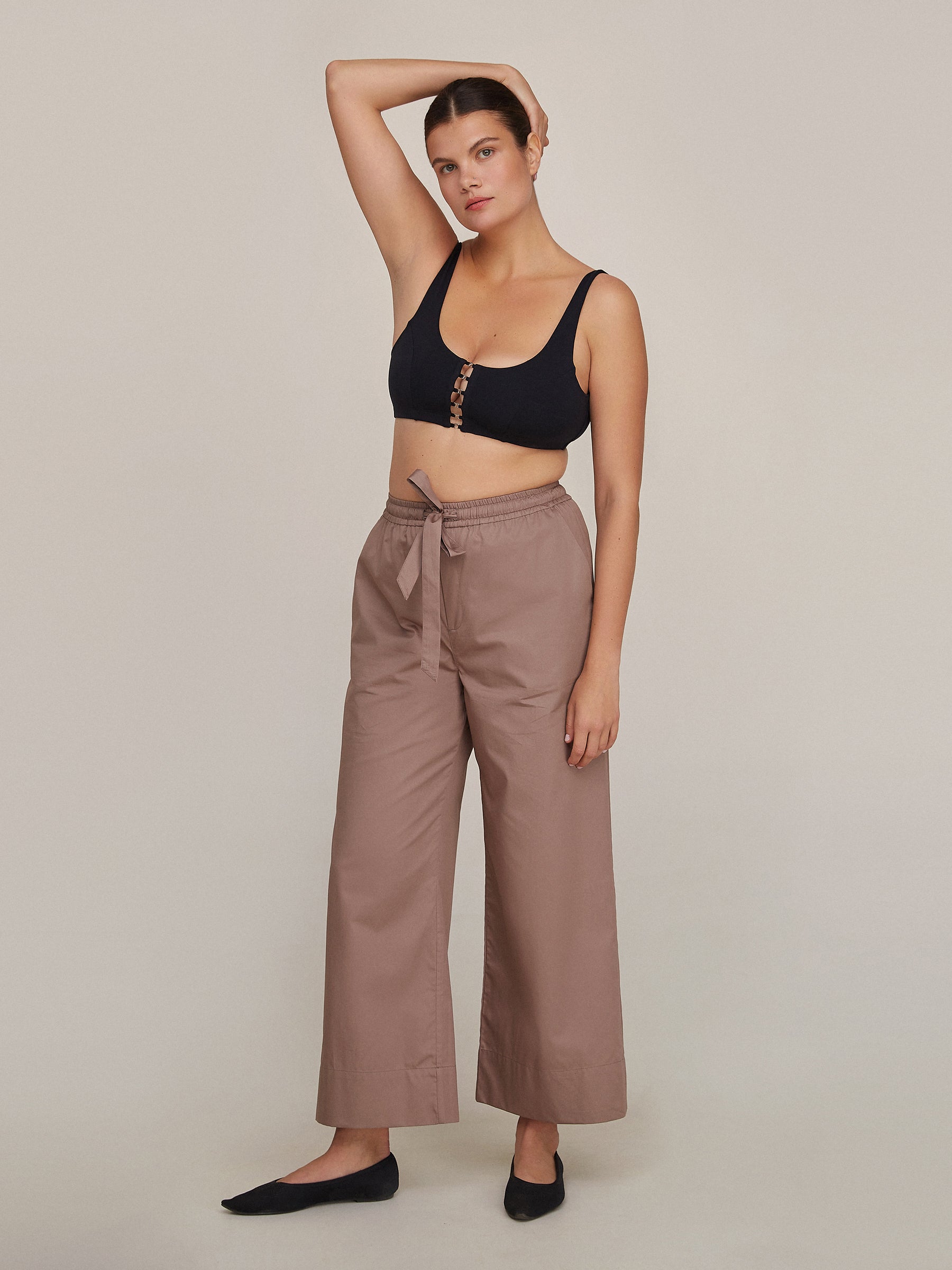 Taupe Pajama Trousers