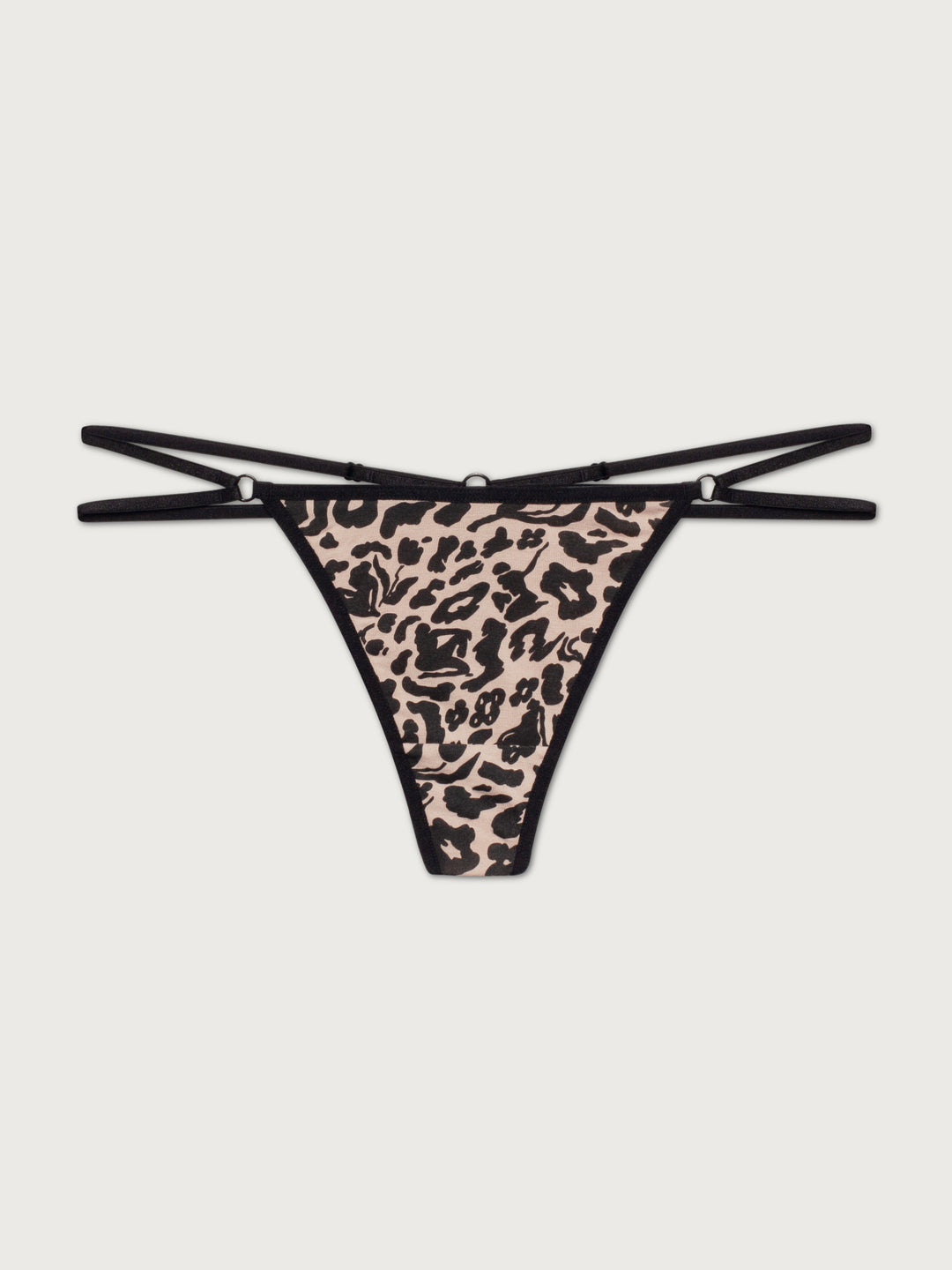 Leopard special thong