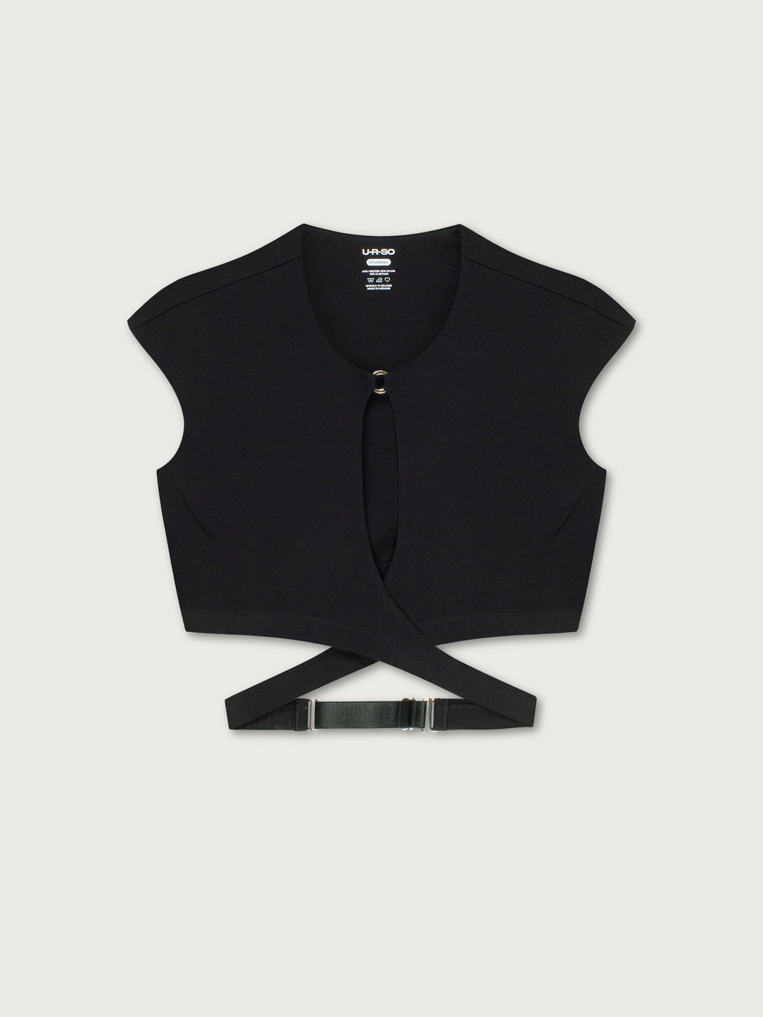 Black Wrap Top Margo