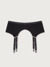 Black Mini Suspender Belt