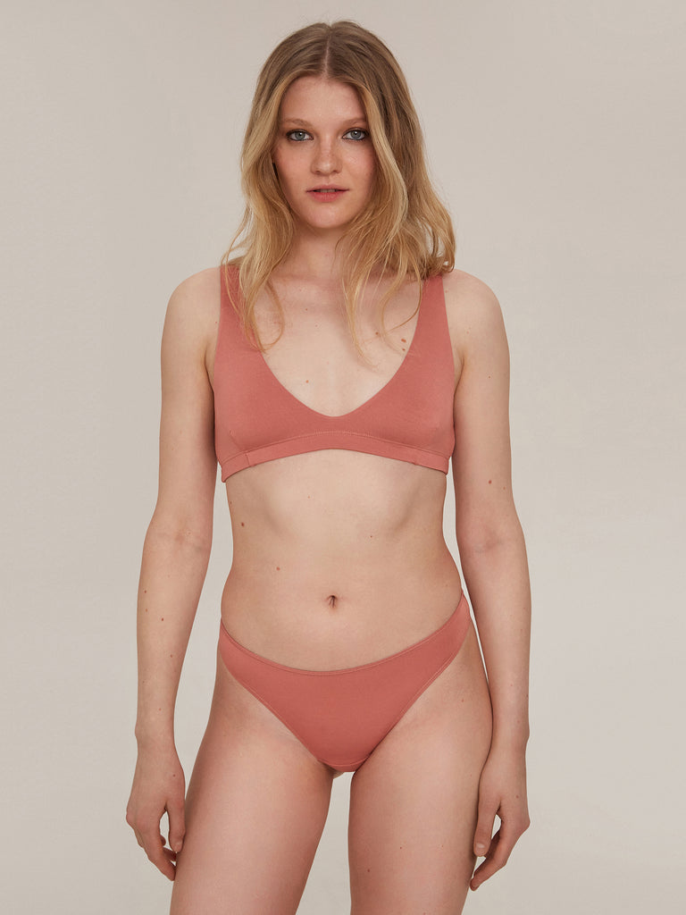 Terracotta Low Rise Thong