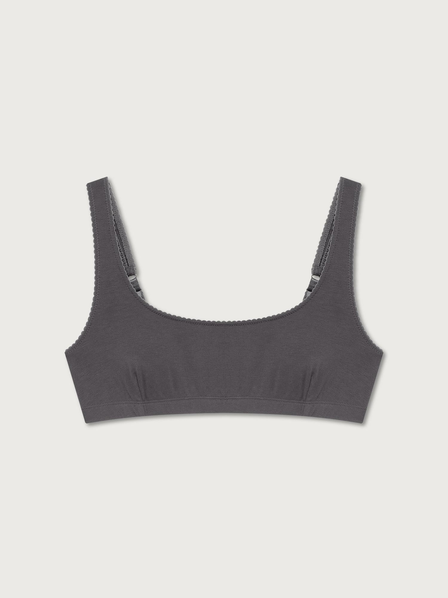 Gray top on a light gray background